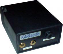 Menič konvertor z 100V rozvodu na linkový signál a slúchadlový výstup KAC108